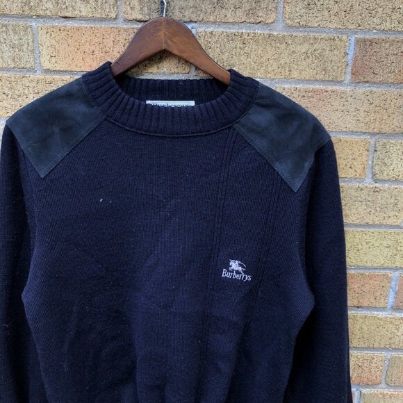 Vintage Burberrys 100% Pure New Wool Sweater Small - Picture 10 of 10